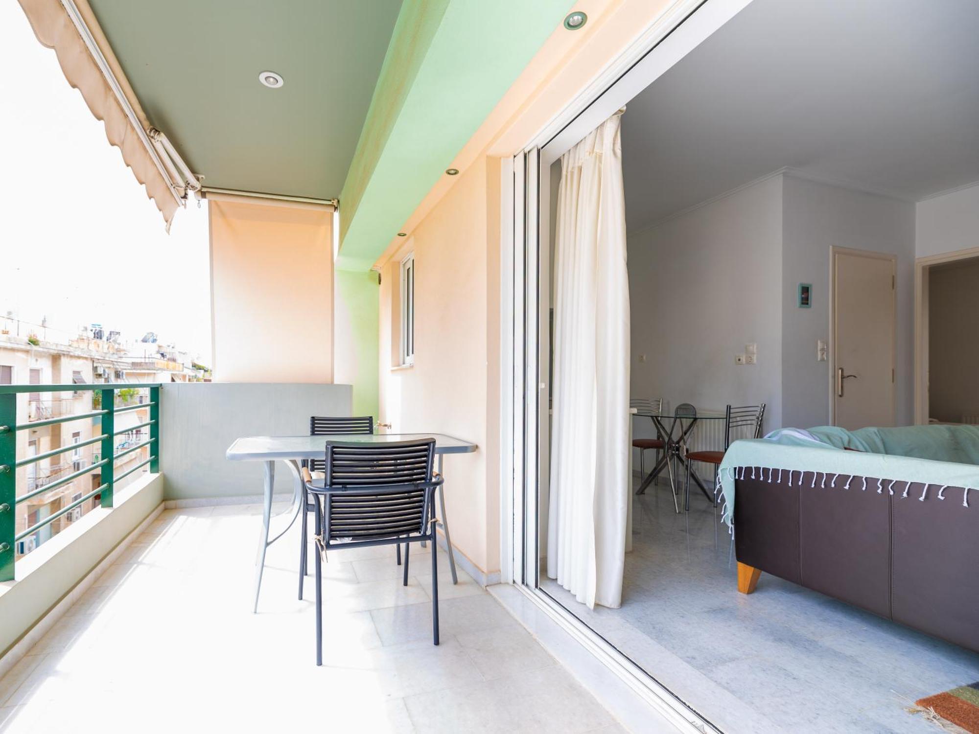 Athens Retreat 1-Bdr Apt Close To Metro Stationアパートメント エクステリア 写真
