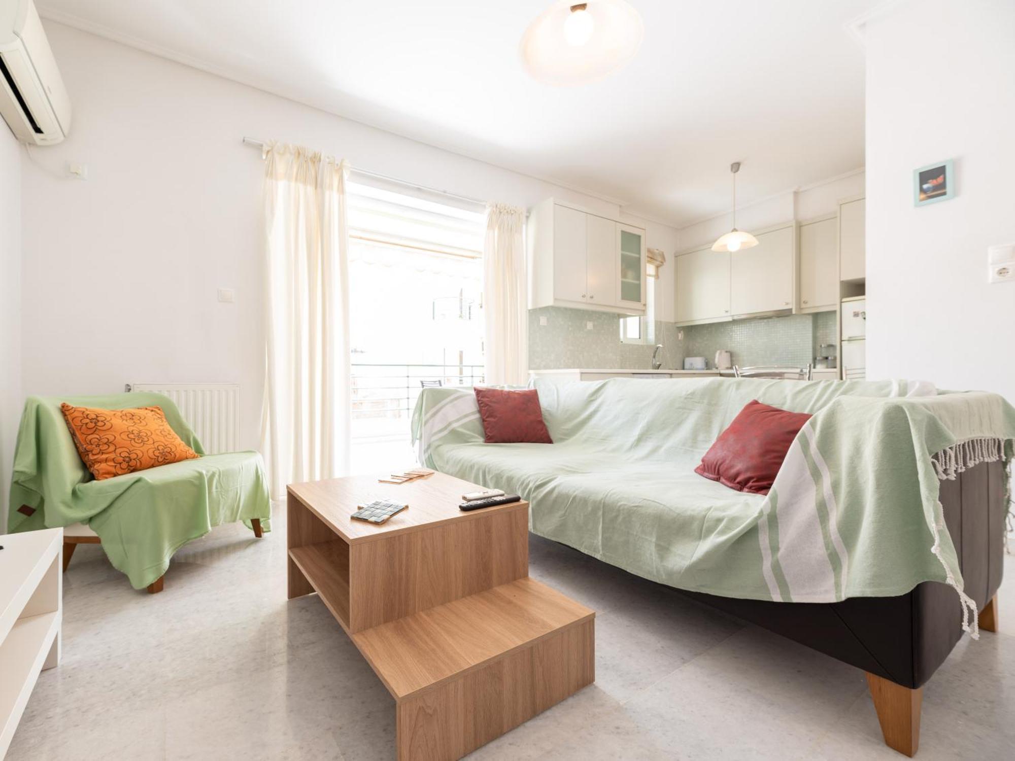 Athens Retreat 1-Bdr Apt Close To Metro Stationアパートメント エクステリア 写真