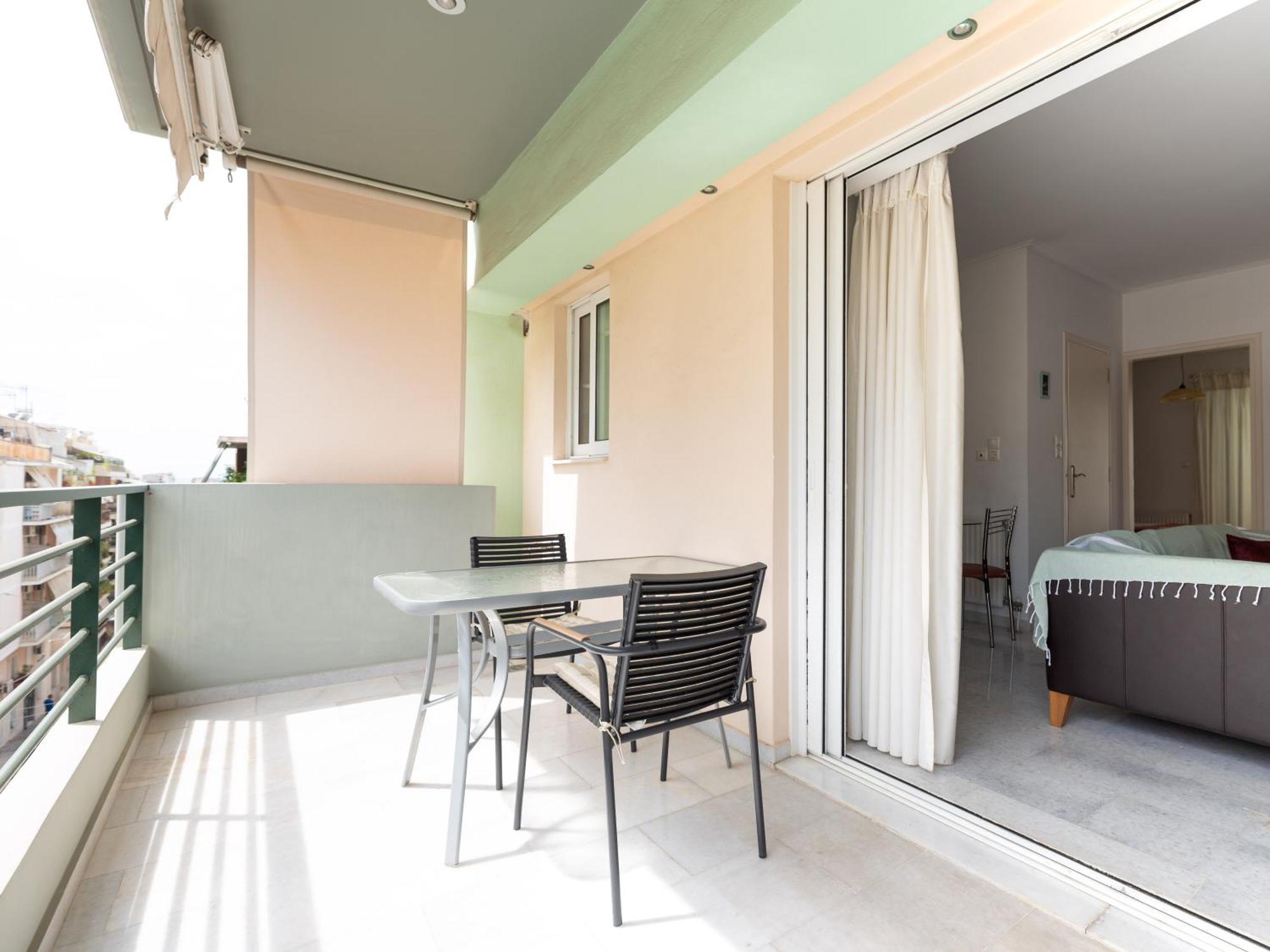 Athens Retreat 1-Bdr Apt Close To Metro Stationアパートメント エクステリア 写真